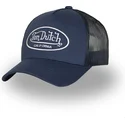 von-dutch-lof-b37-navy-blue-adjustable-trucker-hat