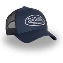 von-dutch-lof-b37-navy-blue-adjustable-trucker-hat