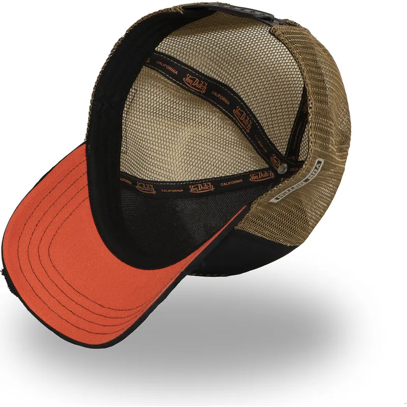 cappellino-trucker-nero-e-marrone-crew25-di-von-dutch