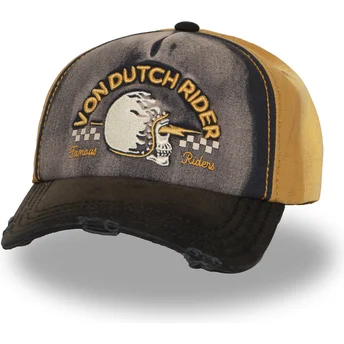 Multifarbige Snapback-Cap mit gebogenem Schirm XAVIER05 von Von Dutch