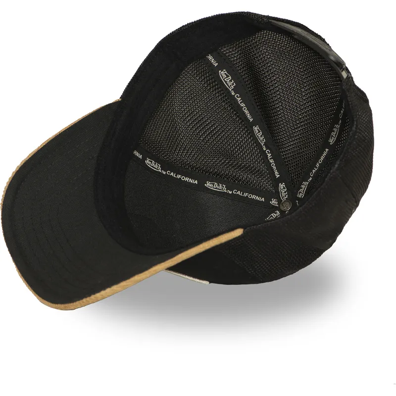 cappellino-trucker-nero-e-marrone-sem02-di-von-dutch