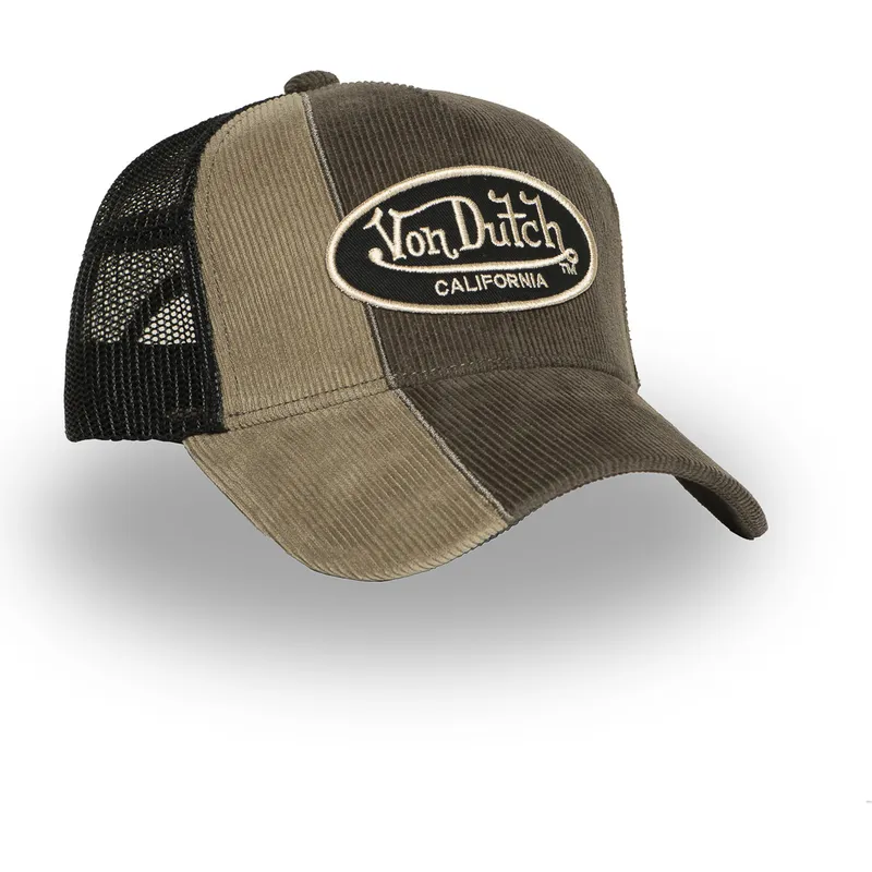 trucker-cap-braun-und-schwarz-cut01-von-von-dutch