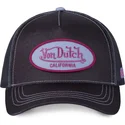 mehrfarbige-trucker-kappe-glit-pu-von-von-dutch