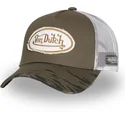 von-dutch-kam-k-green-and-white-trucker-hat