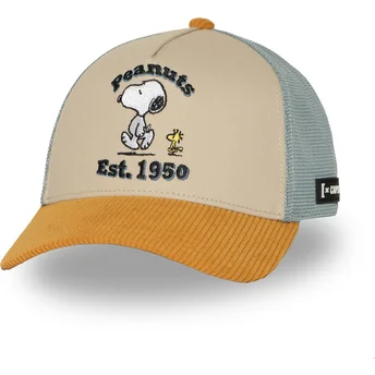 Gorra trucker multicolor Snoopy y Emilio PEA6 SNO Peanuts de Capslab