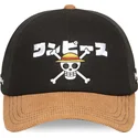 czapka-trucker-czarna-i-brazowa-straw-hat-pirates-op6-one-one-piece-od-capslab