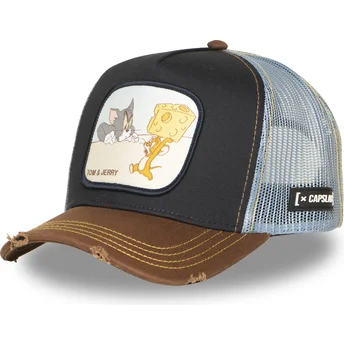 Mehrfarbige Trucker-Kappe Tom und Jerry TAJ7 CHE Looney Tunes von Capslab