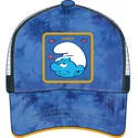 trucker-cap-blau-dazed-smu-cham-die-schlumpfe-von-capslab