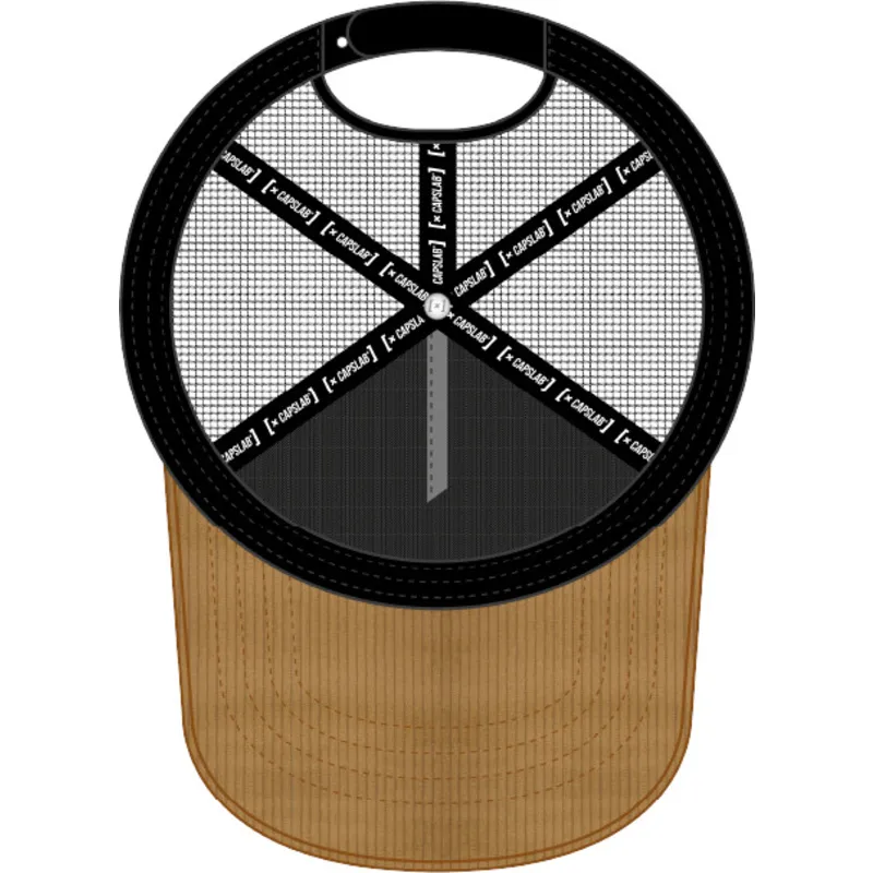 trucker-keps-brun-och-svart-smurfen-fixansen-smu-handy-smurfarna-fran-capslab