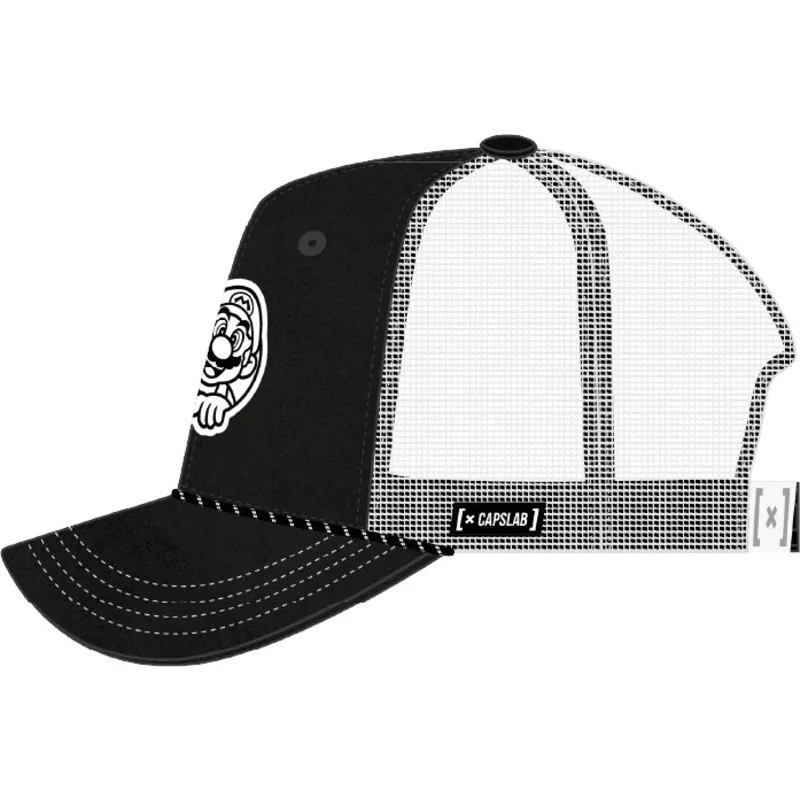 czapka-trucker-czarna-mario-smb2-nig-super-mario-bros-od-capslab