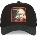 capslab-curved-brim-katsuki-bakugo-mha2-bak-my-hero-academia-black-and-green-snapback-cap