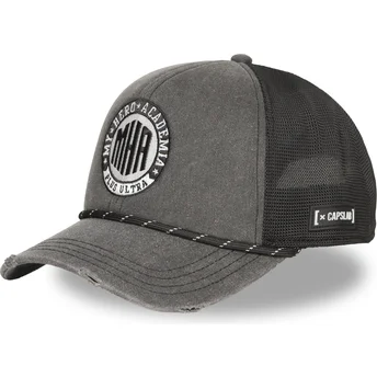 Capslab Plus Ultra MHA2 LMH My Hero Academia Grey Trucker Hat