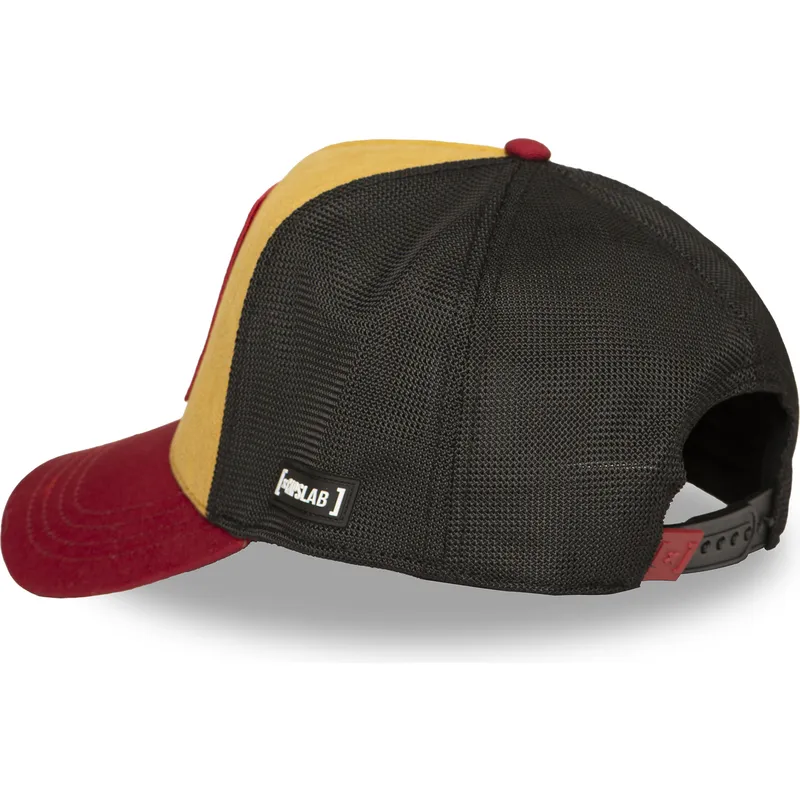 mehrfarbige-trucker-kappe-lucky-luke-lck2-cow-von-capslab