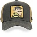 capslab-joe-dalton-lck-joe-lucky-luke-grey-trucker-hat