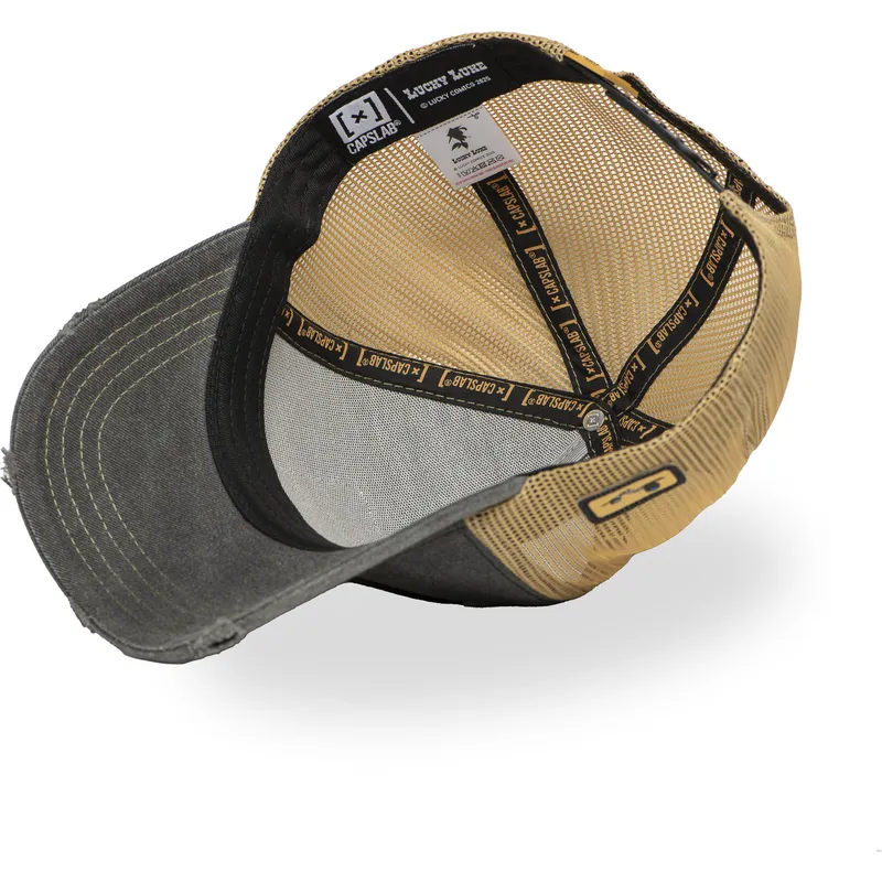 gorra-trucker-gris-joe-dalton-lck-joe-lucky-luke-de-capslab