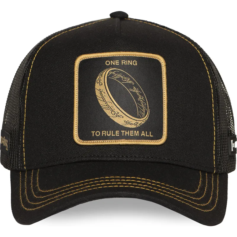 cappello-trucker-nero-anello-unico-lotr-rin-il-signore-degli-anelli-di-capslab