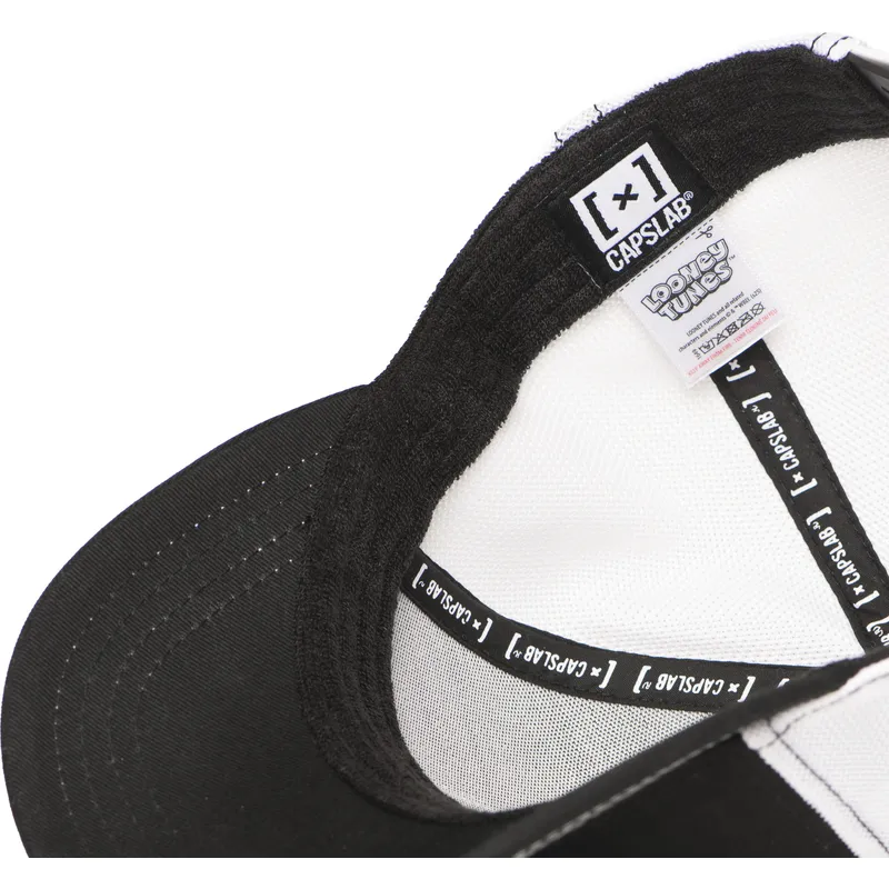 cappellino-trucker-nero-e-bianco-bugs-bunny-loo12-bug-ct-looney-tunes-di-capslab