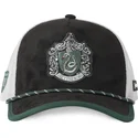 schwarze-und-weisse-slytherin-trucker-kappe-hp3-sly-harry-potter-von-capslab
