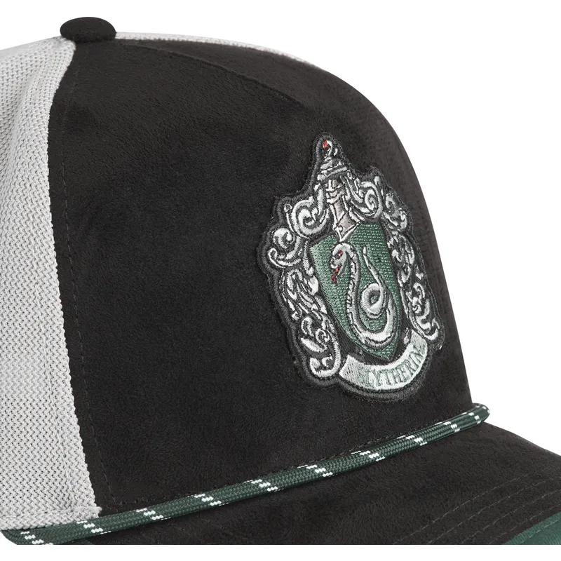 trucker-cap-schwarz-und-weiss-slytherin-hp3-sly-harry-potter-von-capslab
