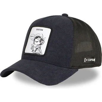 Czapka typu trucker granatowo-czarna Gaston Lagaffe GLG2 GBD od Capslab