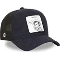capslab-gaston-lagaffe-glg2-gbd-navy-blue-and-black-trucker-hat