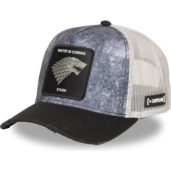 Multifarbene Trucker-Kappe Haus Stark GOT STA Game of Thrones von Capslab