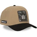 cappello-snapback-marrone-e-nero-curva-son-goku-dbs7-uni-dragon-ball-di-capslab