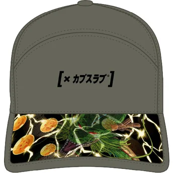 Grön böjd justerbar keps Shenron DBZ10 SHE Dragon Ball från Capslab