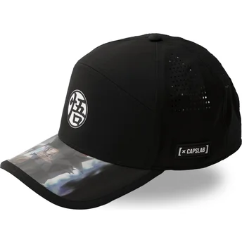 Svart böjd justerbar keps Son Goku DBS7 ULT Dragon Ball från Capslab