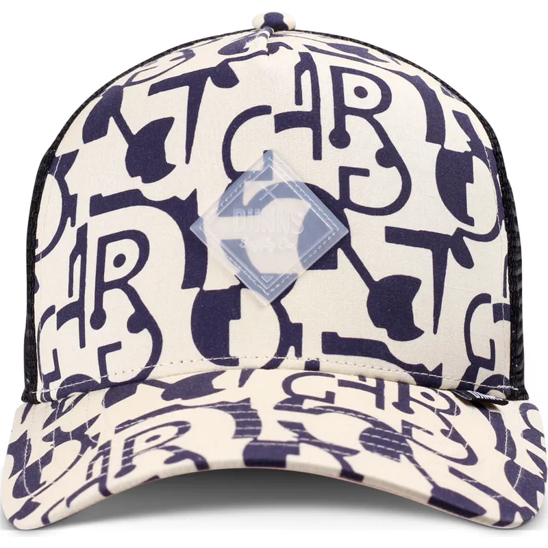 cappellino-trucker-beige-e-nero-simple-aztek-hft-di-djinns