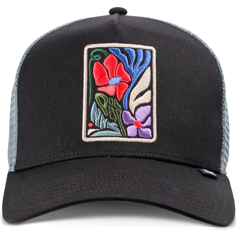 schwarze-trucker-cap-m-flowers-hft-von-djinns
