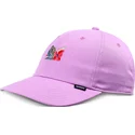 cappellino-visiera-curva-viola-regolabile-m-flowers-di-djinns