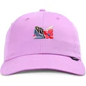 verstellbare-violette-curved-cap-m-flowers-von-djinns