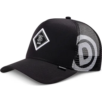 Mützen gebogen schwarz snapback Big RipStop HFT von Djinns