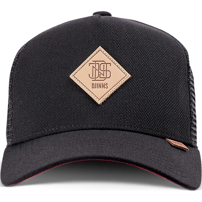 gorra-trucker-nera-plainlace-hft-di-djinns