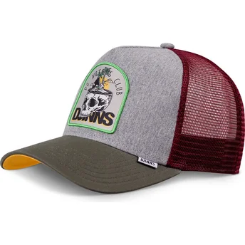 Czapka trucker multicolor Scull Do Nothing Club HFT od Djinns