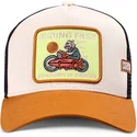 braune-trucker-kappe-riding-fast-hft-von-coastal