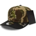 verstellbare-gebogene-tarnkappe-19twenty-geburstete-baumwolle-three-looms-duck-der-chicago-white-sox-mlb-von-new-era