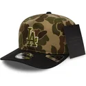 gebogene-kappe-camouflage-verstellbar-19twenty-brushed-cotton-three-looms-duck-der-los-angeles-dodgers-mlb-von-new-era