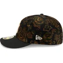 cappellino-curvo-nero-chiuso-59fifty-low-profile-floral-cord-three-looms-printed-corduroy-dei-new-york-yankees-mlb-di-new-er