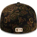 schwarze-gebogene-kappe-59fifty-low-profile-floral-cord-three-looms-bedruckter-cord-der-new-york-yankees-mlb-von-new-era