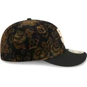 czarna-dopasowana-czapka-z-zakrzywionym-daszkiem-59fifty-low-profile-floral-cord-three-looms-printed-corduroy-san-diego-padres-m