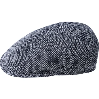Μπλε σκούρο Pattern Flexfit Marled Navy καπέλο Kangol
