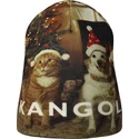 kangol-holiday-rev-buddy-black-mehrfarbige-mutze
