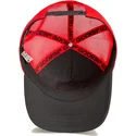cappellino-trucker-rosso-e-nero-bufalo-ruthless-buffalo-suede-the-farm-di-goorin-bros