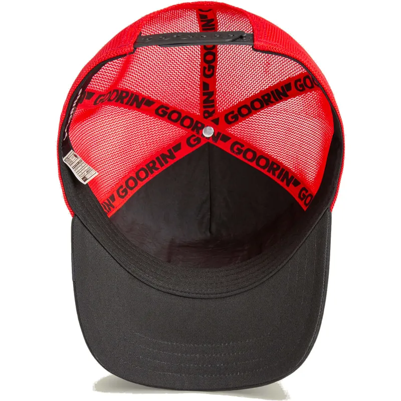 czapka-trucker-czerwono-czarna-bawol-ruthless-buffalo-suede-the-farm-od-goorin-bros