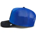 trucker-cap-blau-und-schwarz-hund-pitbull-flex-pitbull-suede-the-farm-von-goorin-bros