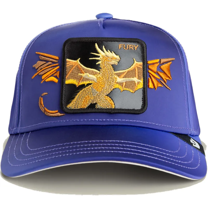 snapback-z-zakrzywionym-daszkiem-fioletowy-z-smokiem-fury-hell-hath-no-wings-the-farm-od-goorin-bros
