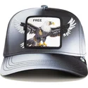 czarna-czapka-z-zakrzywionym-daszkiem-snapback-orzel-free-steal-this-hat-wings-the-farm-od-goorin-bros