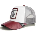 cappellino-trucker-bianco-e-rosso-leone-empire-courtside-the-farm-di-goorin-bros